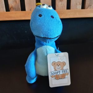 Cute Blue T-Rex Dinosaur