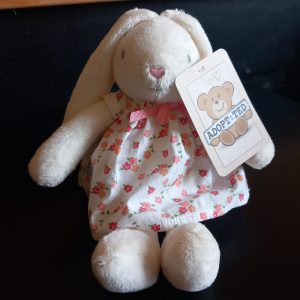 Cute Floral Dress Bunny