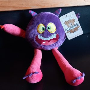 Crazy Purple Alien Monster
