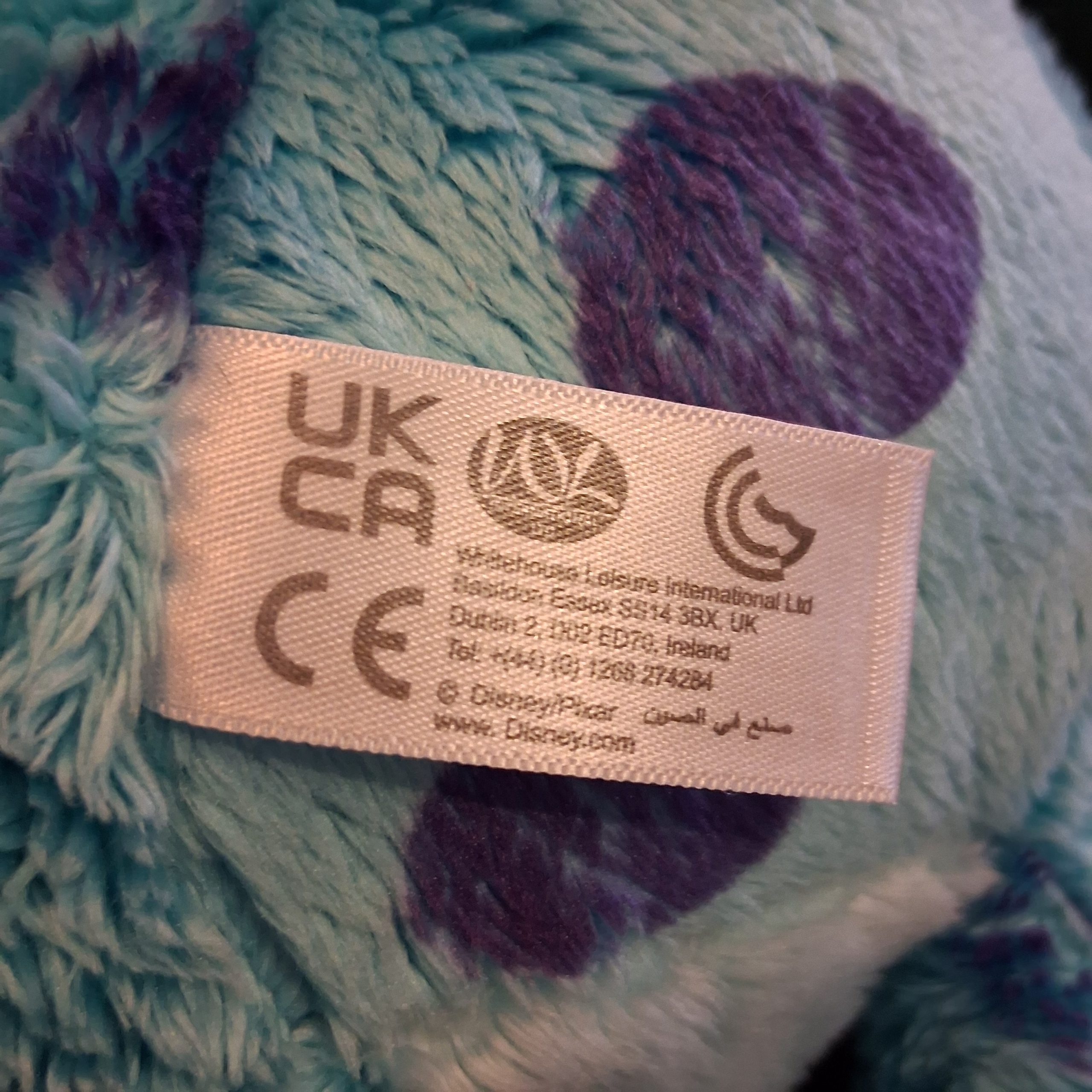 Monster's Inc Cuddly Sully - Image 3