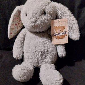 Floppety Floral-Eared Bunny Rabbit