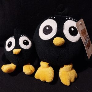 Blackbird Mother and Chick