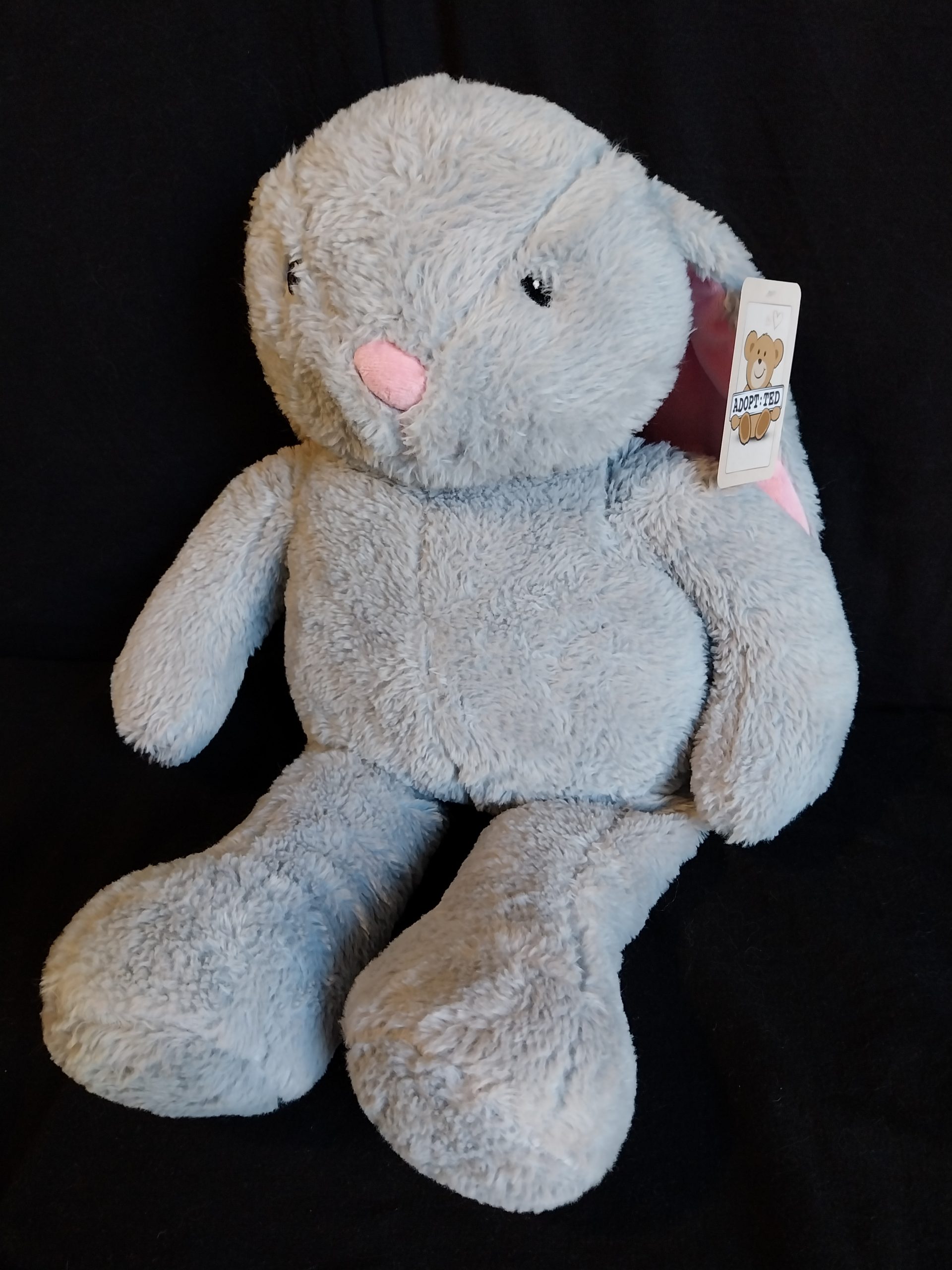 Large Floppy Pink-Eared Bunny