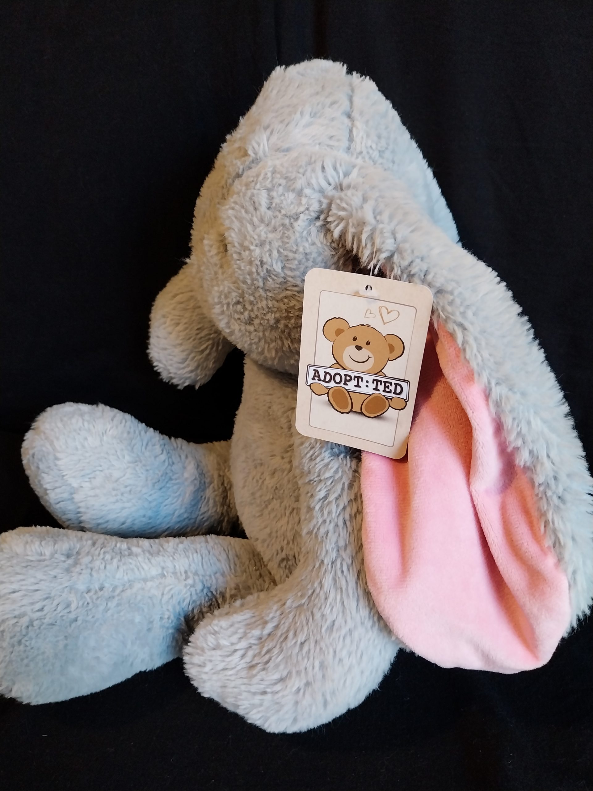 Large Floppy Pink-Eared Bunny - Image 3